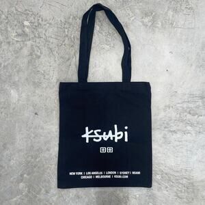 Ksubi Tote Bag recycled material canvas travel shoulder bag
